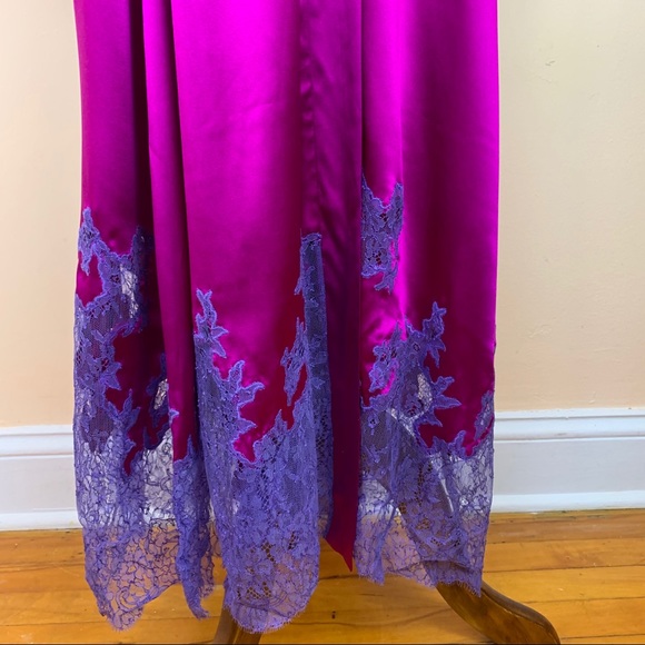 New! Rare AGENT PROVOCATEUR Elizabelle Silk Gown - Picture 9 of 16